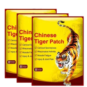 For External Body Use Natural Herbal Tiger Patch Relieves Muscle Pain Promotes Blood Circulation