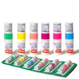 Free Shipping Hot Selling Price 2ml Thailand Inhaler Stick with Peppermint Herbal Refreshing Oil for Nose