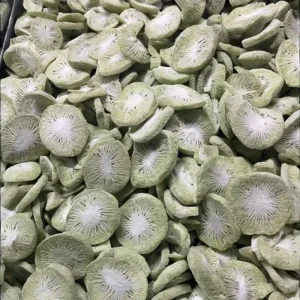 Freeze Dried Green Kiwifruit Slices Premium Dry Fruits Retaining Natural Flavor & Nutrients No Additives or Preservatives