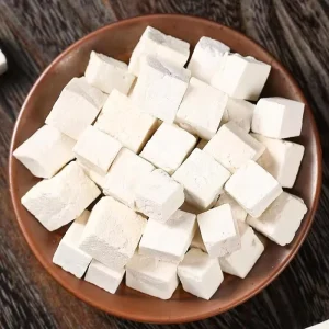Fu Ling High Quality Chinese Traditional Herbs Poria Cocos AD Dried Raw Sulfur Free Sliced Single Spices Bulk 1kg