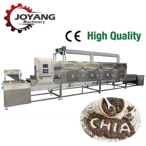 Fully Automatic Customized Industrial Microwave Sterilizer for Chia Seeds Automatic Spice Sterilization Machine
