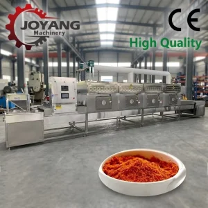 Fully Automatic High Quality Industrial Microwave Chili Powder Spices Sterilization Machine