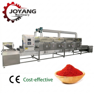 Fully Automatic Industrial Microwave Chili Powder Spices Sterilization Machine