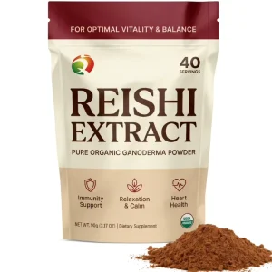 Ganoderma Lucidum Reishi Mushroom Extract Powder Polysaccharides Triterpenes Compound Supplement Raw Material