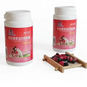 Gelatin, Astragalus Membranaceus, Angelica Sinensis, and Iron Capsules Improve Adult Blood Health