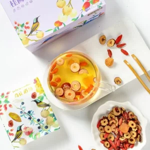Gentle Herbal Tea with Goji Longan Red Dates