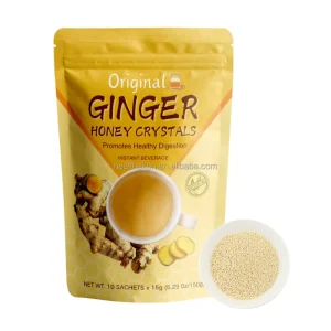 Ginger Extract Tea Instant Crystal Herbal Supplements In Box and Bag Packaging Health Tea Specialty
