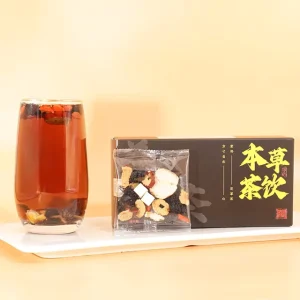 Ginseng 10 Treasures Herbal Tea Blend With Ginseng Maca Polygonatum & Goji Berries