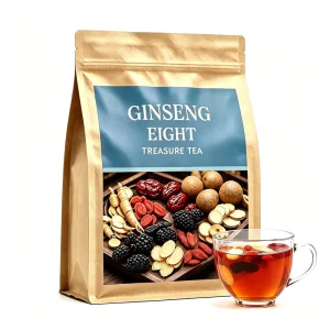 Ginseng Eight Treasures Herbal Tea Natural Chinese Traditional Formula