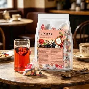 Ginseng Ten Treasure Flower Tea Natural Blended For Men’s Energy & Vitality Boost & Kidney Health Bagged Tea Top Grade 150g