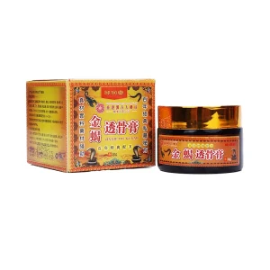 Golden Scorpion Deep Penetrating Balm & Herbal Chinese Ointment for Joint Back & Muscle Pain Relief 30g