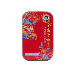 Golden Throat Lozenges Sugar Free Tablets Orange Luo Han Guo Mulberry Chrysanthemum Chinese Medicine Throat Candy