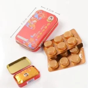 Guangxi Golden Throat Orange Flavor Chinese Medicine Sucrose-Free Dole Tablets Luo Han Guo Mulberry Chrysanthemum 22.8g Candy