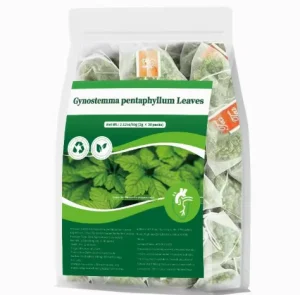 Gynostemma Pentaphyllum Tea Bags Natural Jiaogulan Herbal Infusion For Immunity & Vitality Support Caffeine Free