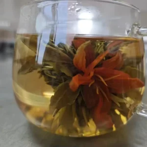 HN56 Dried Flower Blooming Tea Supply High Quality For Flavor Tea Chinese Green Tea Blooming Cha Hunan Factory Price