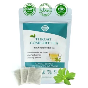 Halal Dry Throat Comfort Support Tea Bagged Herbal Tea for Clearing Smoke Inhalation