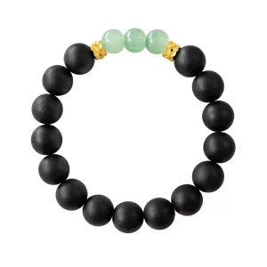 Handmade Traditional Chinese Medicine Beaded Bracelet 8mm Yoga Healing Prayer Jewelry with Custom Logo Gift Box for Men Women