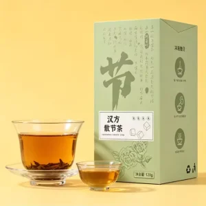 Hanfang Sanjie Health Tea Soothe Liver Disperse Nodules Clear Heat Promote Blood Circulation Relieve Discomfort Support Body