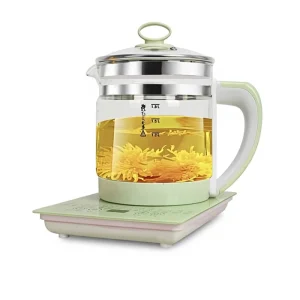 Health Preserving Pot Multi Functional Electric Kettle High Borosilicate Glass Touch Control Office Herbal Decoction Flower Tea