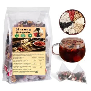 Health Tea Bags Factory Direct Five Treasure Ginseng Herbal Health Tea
