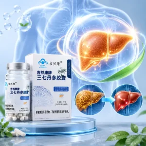 Healthcare Supplement Panax Notoginseng Danshen Capsules Natural Liver Support Formula Detoxification Liver Wellness Antioxidant