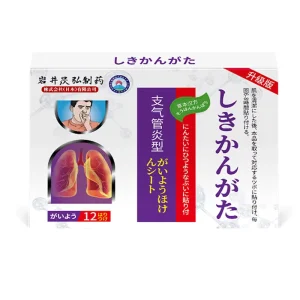 Healthy Chinese Plaster Physiotherapy Point Patch Effective for Bronchitis Cough Soothing and Expectoration