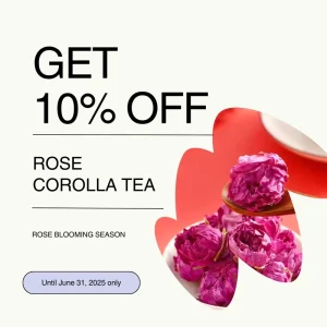 Healthy Loose Bulk Rich Rose Aroma Pure Organic Blooming Tea Red Rose Herbal Dry Rose Flower Tea