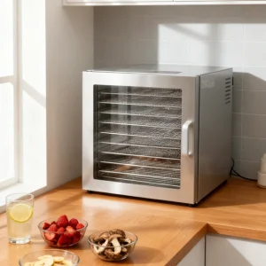 Heavy Gauge Stainless Steel Food Drying Machine for Herbs and Mushroom CE