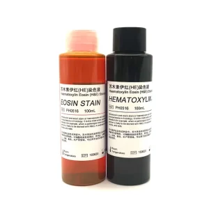 Hematoxylin Eosin (HE) Staining Solution Reagent Grade Scientific Experiment Use 2*100mL or 2*500mL Per Set