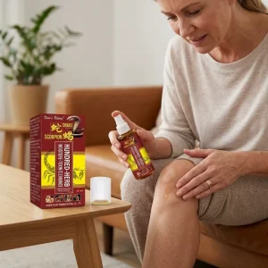 Herbal Analgesic Spray Menthol for Muscle Joint Back Pain Chinese Plaster External Use
