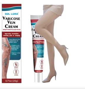 Herbal Body Care Cream for Vein Repair Leg Meridians Veins Relaxation to Reduce Fever