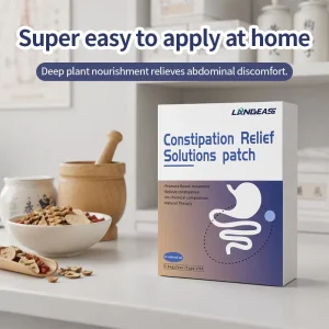 Herbal Constipation Sticker With Paeonia Rehmannia Scrophulariae Fast Relief Hypoallergenic Detox