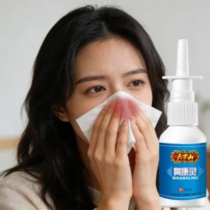 Herbal Extract Nasal Spray for Allergic Rhinitis and Nasal Congestion