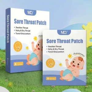 Herbal Extract Throat Patch for Swollen, Dry, Itchy Throat