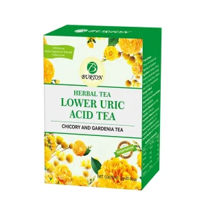 Herbal Flavored Tea for Blood Uric Acid Balance Chinese Health Dry Tea in Bulk Bag Sachet Box Packaging