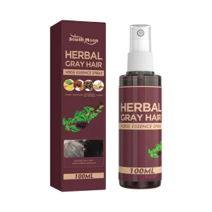 Herbal Hair Darkening Liquid Chinese Medicine Essence Moisturizing Hair Care Polygonum Multiflorum for Shiny Hair