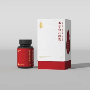 Herbal Heart Protection Capsules Cervus Elaphus for Adults 60 Capsules Bottle Helps Relieve Pressure Herbal