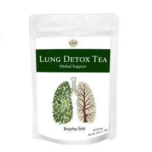 Herbal Lung Detox Tea Natural Smokers Lung Cleanse Mullein Bamboo Leaves Dandelion Respiratory Support Tea Bags