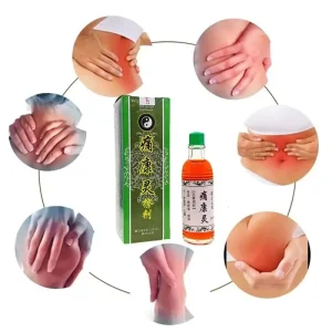 Herbal Medicated Oil for Neck Joint Shoulder External Massage Pain Relieving Medicated Oil