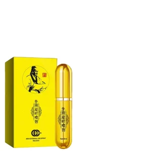 Herbal Men’s Climax Delay Spray Oil, Ejaculation Retardant, Enhanced Stimulation, 2 Year Shelf Life