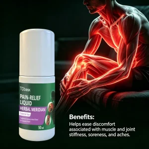 Herbal Meridian Discomfort Relief Liquid Massaging Essential Oil Body Care for Leg Shoulder Neck Waist