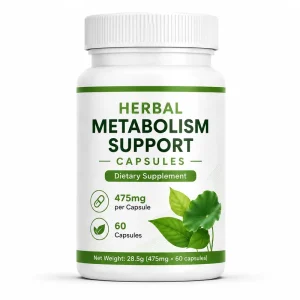 Herbal Metabolism Support Capsules Botanical Formula Dietary Supplement OEM Private Label