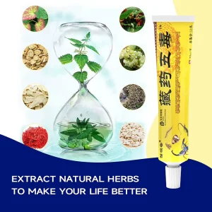 Herbal Muscle Joint Comfort Cream Yellow Tube External Use Supply