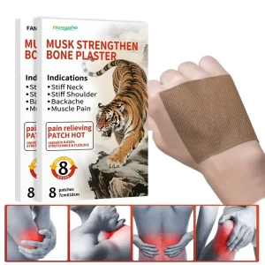 Herbal Plaster for Muscle and Joint Pain Relief Warming Chinese Medicine Class II Medical Device Body Massager 7*10cm