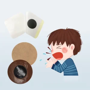 Herbal Products OEM ODM Natural Soothing Plaster Cough for Children Throat Patches