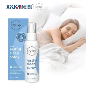 Herbal Sleep Spray Magnesium Lavender Ashwagandha Wellness Mist Factory Direct Low MOQ 4 FL OZ Ready to Ship