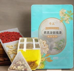 Herbal Tea Bags with Astragalus and Honeysuckle