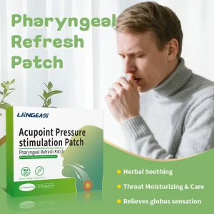 Herbal Throat Care Patch for Smokers & Voice Overuse, Soothing Sore Throat with Natural Ingredients
