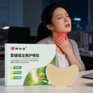 Herbal Throat Patches Are Used for Relieving Sore Throat and Tonsil Discomfort As Well As Natural and Cold Symptoms