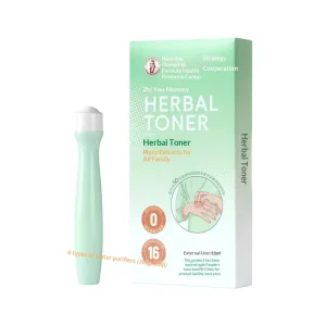 Herbal Toner Anti Aging Cooling Skin Care Portable Roller Solve Skin Problems
